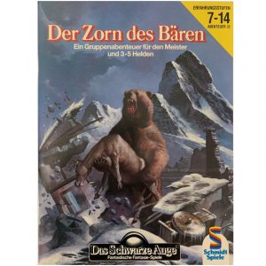 Der Zorn des Bären Abenteuer 032 Gruppenabenteuer Das Schwarze Auge Regelversion DSA2