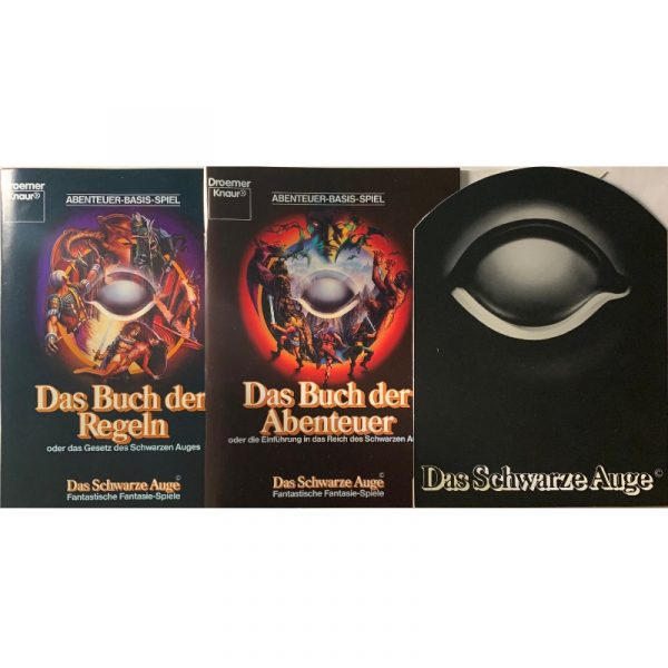 Das Schwarze Auge DSA Abenteuer-Basis-Spiel Regelversion DSA1 - Grundregelwerk für Rollenspiel erste Regelversion von 1984 - unzensiert - Topzustand