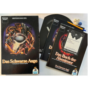 Abenteuer-Basis-Spiel Das Schwarze Auge Regelversion DSA1 - Grundregelwerk für Rollenspiel erste Regelversion von 1984 - original und unzensiert