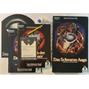 Abenteuer-Basis-Spiel Das Schwarze Auge Regelversion DSA1 - Grundregelwerk für Rollenspiel erste Regelversion von 1984 - original und unzensiert
