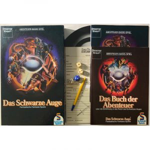 Das Schwarze Auge DSA Abenteuer-Basis-Spiel Regelversion DSA1 - Grundregelwerk für Rollenspiel erste Regelversion von 1984 - unzensiert - Topzustand