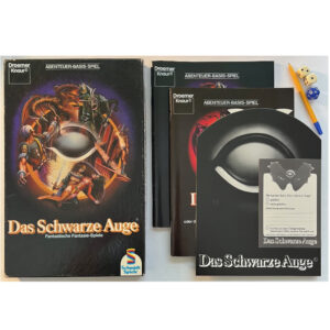 Abenteuer-Basis-Spiel Das Schwarze Auge Regelversion DSA1 - Grundregelwerk für Rollenspiel erste Regelversion von 1984 - original und unzensiert