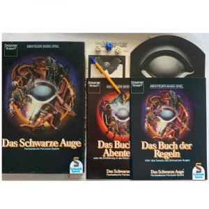 Abenteuer-Basis-Spiel Das Schwarze Auge Regelversion DSA1 - Grundregelwerk für Rollenspiel erste Regelversion von 1984 - Original und unzensiert
