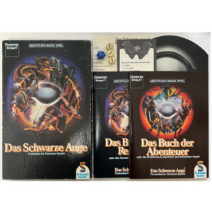 Abenteuer-Basis-Spiel Das Schwarze Auge Regelversion DSA1 - Grundregelwerk für Rollenspiel erste Regelversion von 1984 - original und unzensiert
