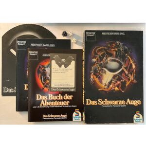 Abenteuer-Basis-Spiel Regelwerk Das Schwarze Auge - Regelversion DSA1 - Grundregelwerk für Rollenspiel zweite Version von 1984 - zensiert