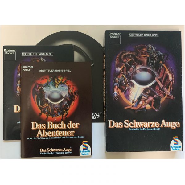 Das Schwarze Auge DSA Abenteuer-Basis-Spiel Regelversion DSA1 - Grundregelwerk für Rollenspiel erste Regelversion von 1984 - zensiert