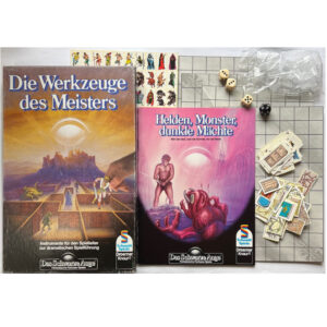 Die Werkzeuge des Meisters - Box für Das Schwarze Auge DSA1- Zweite Version von 1984