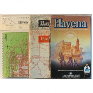 Havena - Die große Stadt für Fantasy Rollenspiele - Spielhilfe Das Schwarze Auge - Original von 1985