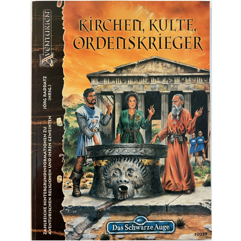 Kirchen, Kulte, Ordenskrieger - Spielhilfe Das Schwarze Auge für Regelversion DSA3