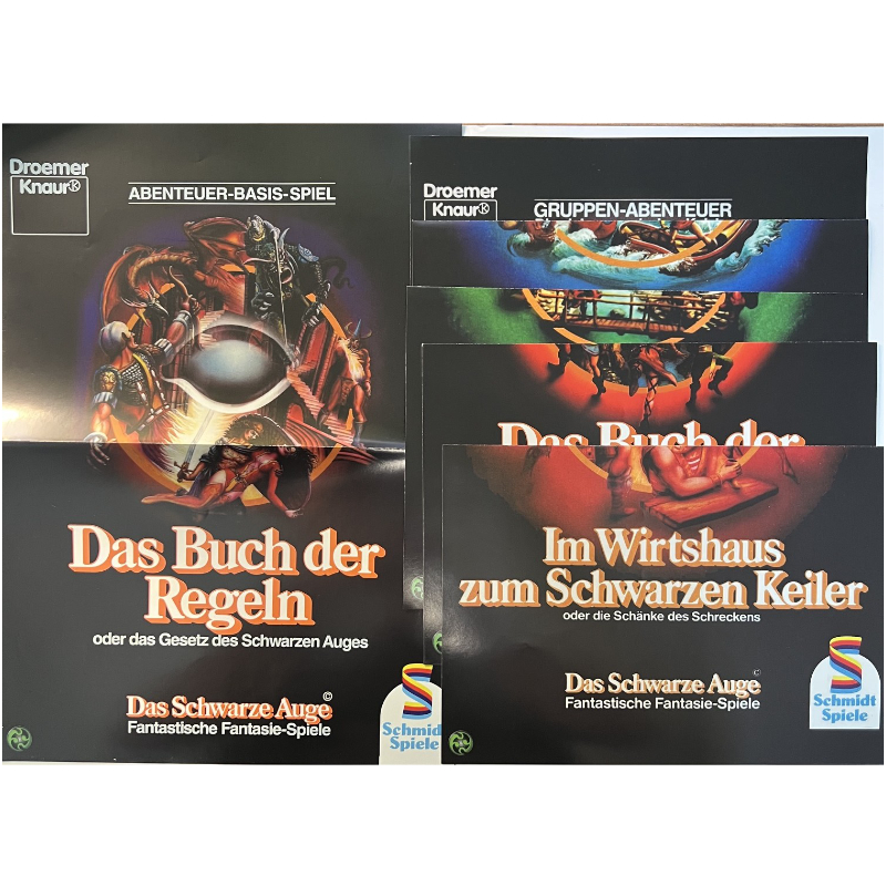 Kaiser-Retro-Box - Neuauflage Regelwerk und Abenteuer Das Schwarze Auge Regelversion DSA1 von 2018 – Bild 2