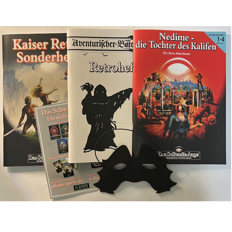 Kaiser-Retro-Box - Neuauflage Regelwerk und Abenteuer Das Schwarze Auge Regelversion DSA1 von 2018 – Bild 4