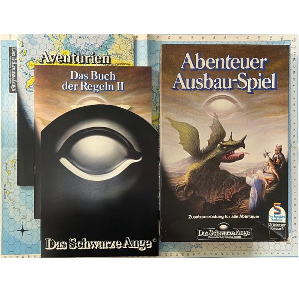 Das Schwarze Auge DSA Regelwerk Abenteuer Ausbau-Spiel Regelversion DSA1