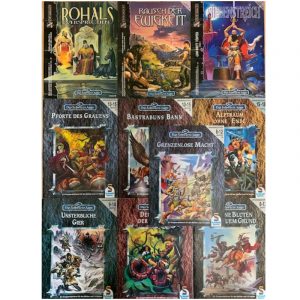 Borbarad-Kampagne - Komplette Abenteuerreihe 7 Bände Hauptlinie und 3 Abenteuer Nebenlinie Regelversion DSA3