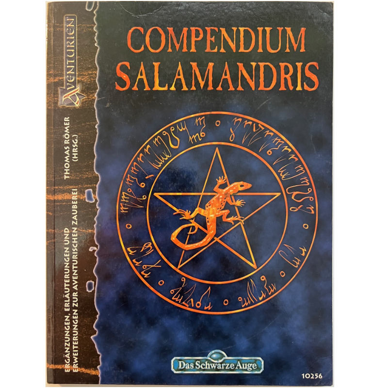 Compendium Salamandris - Spielhilfe Magie und Zauberei für Regelversion DSA3 Das Schwarze Auge