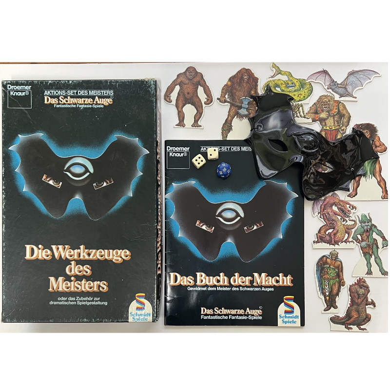 Die Werkzeuge des Meisters von 1984 für DSA1 Das Schwarze Auge - Erste Version