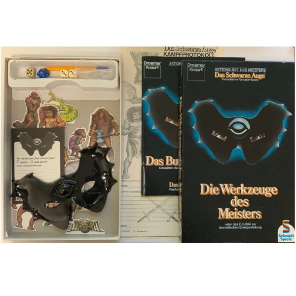 Die Werkzeuge des Meisters von 1984 für DSA1 Das Schwarze Auge - Erste Version