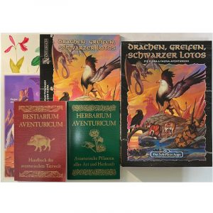 Drachen, Greifen, Schwarzer Lotos Das Schwarze Auge Spielhilfe Regelversion DSA3 FanPro-Version