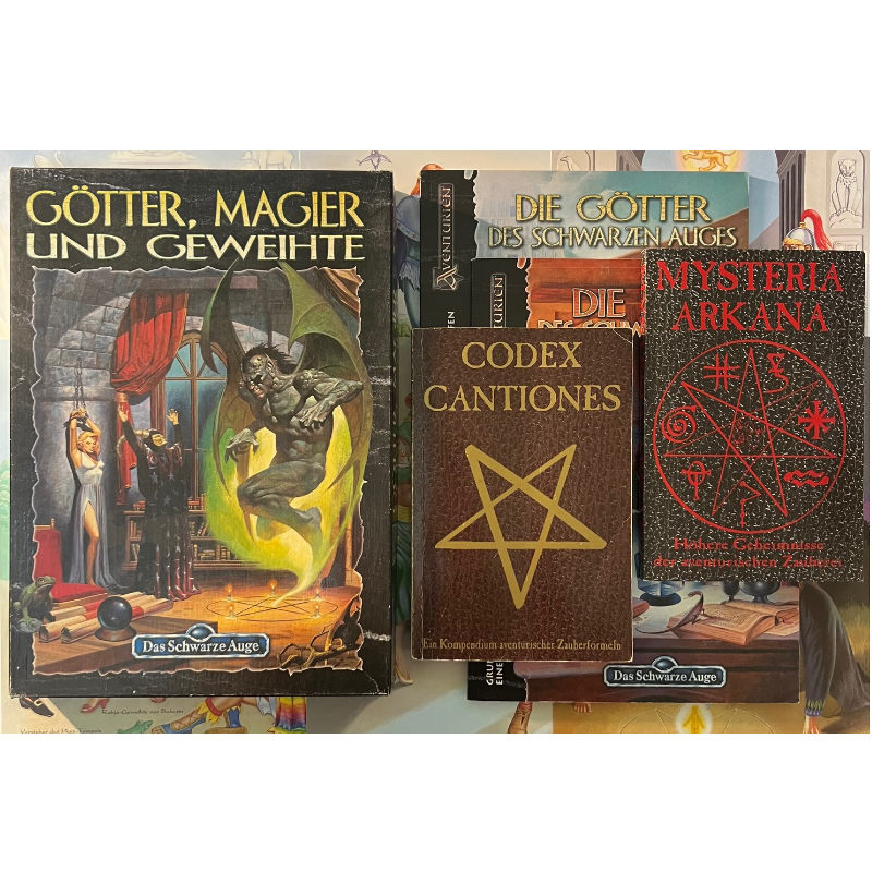 Götter, Magier und Geweihte Das Schwarze Auge Regelwerk Regelversion DSA3 FanPro-Version