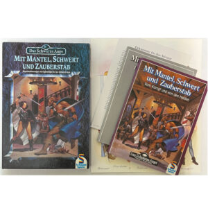 Mit Mantel, Schwert und Zauberstab - Regelwerk Das Schwarze Auge Regelversion DSA3 Regelverfeinerungen und Ergänzungen - Schmidt-Version Marmor-Look