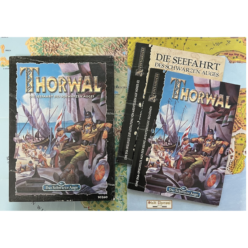Thorwal und die Seefahrt des Schwarzen Auges - Regionalbox Regelversion DSA3 FanPro-Auflage