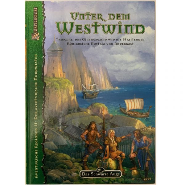 Unter dem Westwind - Aventurische Regionen Band 2 - Regionalmodul Regelversion DSA4 Das Schwarze Auge