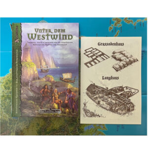 Unter dem Westwind - Thorwal, Nostria, Andergast - Aventurische Regionen Band 2 - Regionalmodul Regelversion DSA4 Das Schwarze Auge - Erstauflage 2004
