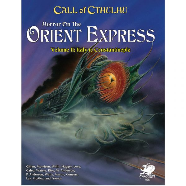 Horror on The Orient-Express - Zweibändige Neuauflage Cthulhu Kampagne Chaosium
