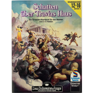 Schatten über Travias Haus Abenteuer 012 Gruppenabenteuer Das Schwarze Auge Regelversion DSA2 - Original von 1988