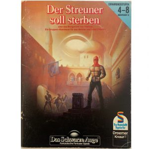 Der Streuner soll sterben Abenteuer 013 DSA1 Gruppenabenteuer Das Schwarze Auge - Original von 1985