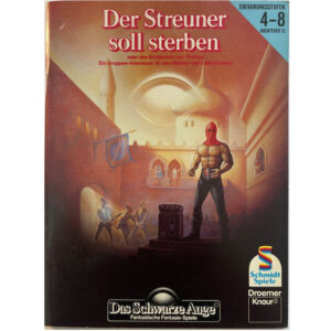 Der Streuner soll sterben Abenteuer 013 DSA1 Gruppenabenteuer Das Schwarze Auge - Original von 1985