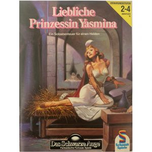 Liebliche Prinzessin Yasmina Abenteuer 016 DSA2 Soloabenteuer Das Schwarze Auge - Original von 1989