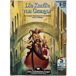 Die Kanäle von Grangor Abenteuer 024 DSA2 Gruppenabenteuer Das Schwarze Auge - Original von 1988