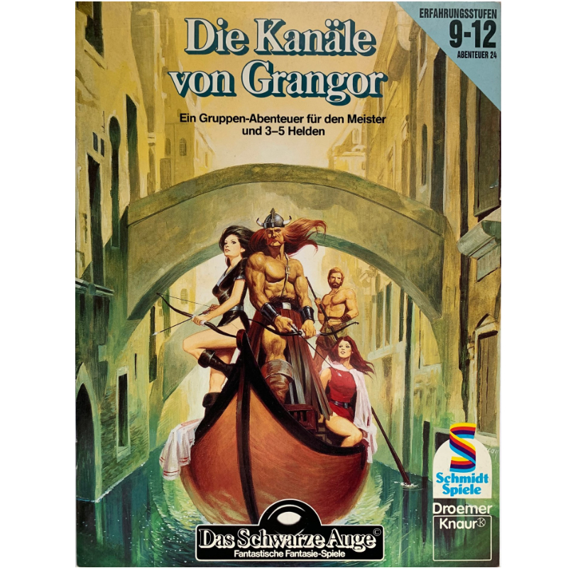 Die Kan le Von Grangor Abenteuer 024 DSA2 Gruppenabenteuer Das Schwarze Auge Weltentor Rollenspiel