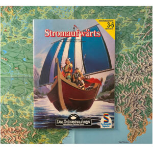 Stromaufwärts - Abenteuer 024 Gruppenabenteuer Das Schwarze Auge Regelversion DSA2 - Original von 1990 mit 3D-Farbkarte