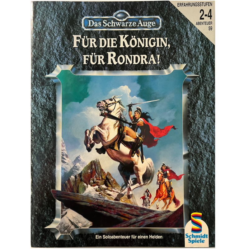 Für die Königin, für Rondra! Abenteuer 059 - Soloabenteuer Das Schwarze Auge Regelversion DSA3