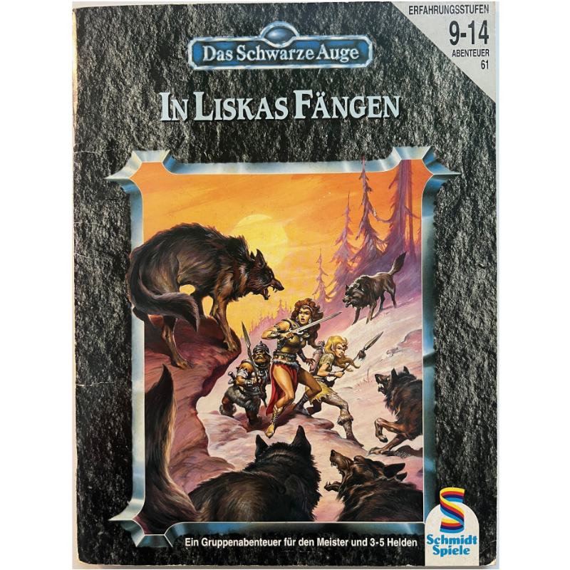 In Liskas Fängen Abenteuer 061 Gruppenabenteuer Das Schwarze Auge Regelversion DSA3