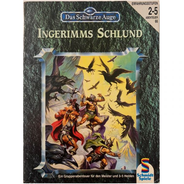 Ingerimms Schlund Abenteuer 066 DSA3 Gruppenabenteuer Schmidt-Spiele Das Schwarze Auge