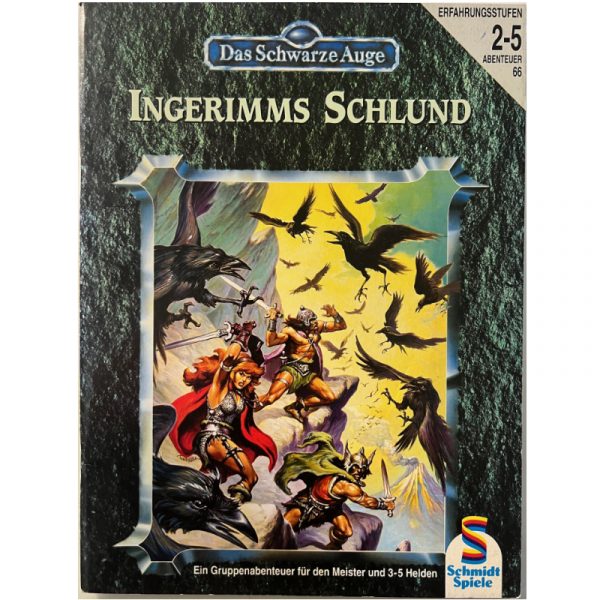 Ingerimms Schlund Abenteuer 066 DSA3 Gruppenabenteuer Schmidt-Spiele Das Schwarze Auge