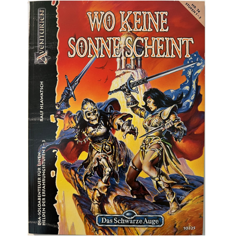 Wo keine Sonne scheint - Abenteuer 076 Soloabenteuer Das Schwarze Auge - Regelversion DSA3