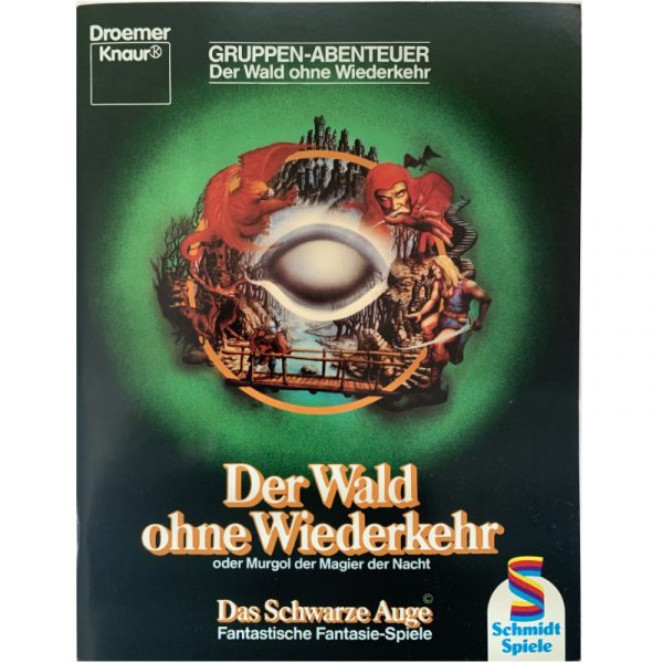 Der Wald ohne Wiederkehr Abenteuer 002 DSA1 Gruppenabenteuer Das Schwarze Auge Originalausgabe von 1984 - Sammlerstück