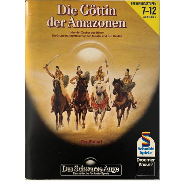 Die Göttin der Amazonen Abenteuer 002 DSA1 Gruppenabenteuer Das Schwarze Auge