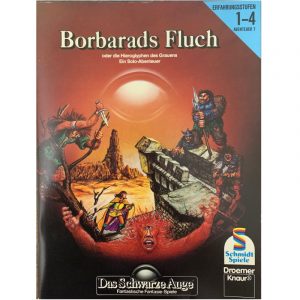 Borbarads Fluch Abenteuer 007 DSA1 Soloabenteuer Das Schwarze Auge - Original von 1984