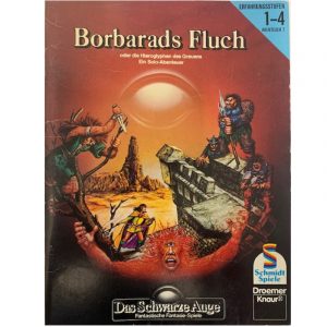 Borbarads Fluch Abenteuer 007 DSA1 Soloabenteuer Das Schwarze Auge - Original von 1984