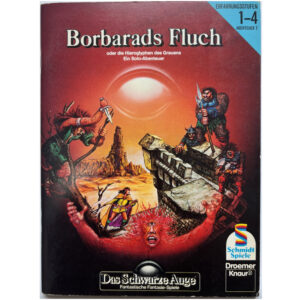 Borbarads Fluch Abenteuer 007 Soloabenteuer Das Schwarze Auge Regelversion DSA1 - Original von 1984