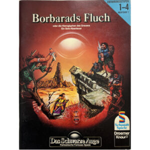 Borbarads Fluch Abenteuer 007 Soloabenteuer Das Schwarze Auge Regelversion DSA1 - Original von 1984
