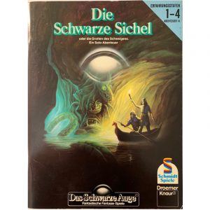 Die Schwarze Sichel Abenteuer 014 DSA Soloabenteuer Das Schwarze Auge - Original von 1985