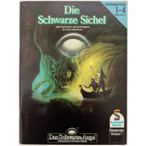 Die Schwarze Sichel Abenteuer 014 DSA Soloabenteuer Das Schwarze Auge - Original von 1985