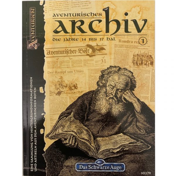 Aventurisches Archiv 1 Das Schwarze Auge DSA Spielhilfe