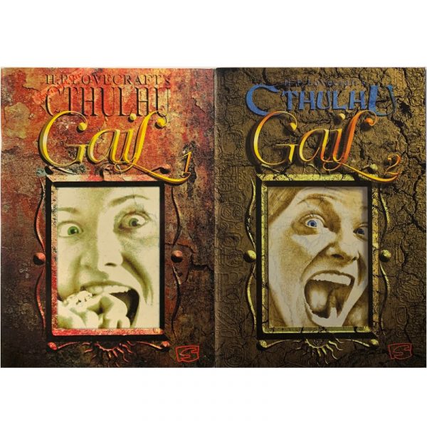 Gail 1 und Gail 2 - Abenteuerbände Cthulhu von 1996 im England der 1920er - zweibändige Kampagne