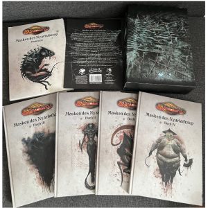 Masken des Nyarlathotep - Neuauflage weltumspannender epischer Cthulhu Kampagne 1920s